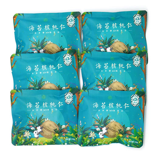 山阳县 独立袋装 海苔核桃仁 150g 商品图1