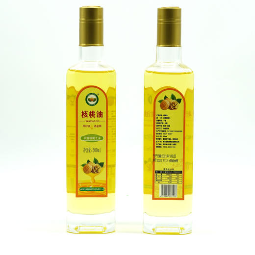 馆长推荐 | 秦楚金桃核桃油500ml*2 商品图1