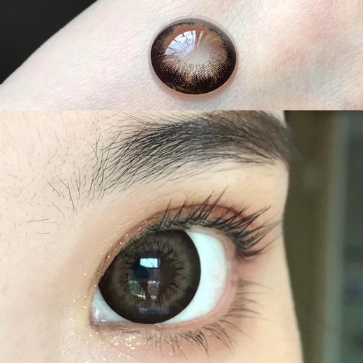大直径推荐丨可可奶咖·Doragina丨完美扩瞳栗子棕14.5mm（年抛/2片装） 商品图13