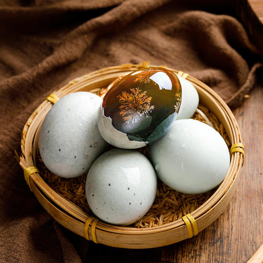 【孝感】神丹无铅工艺松花皮蛋溏心松花蛋16枚（简装） 商品图2