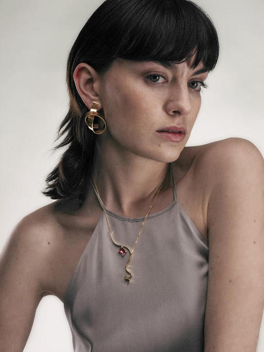 北京仓｜Wouters Hendrix-Serpentine-玫瑰水晶 项链［比利时设计师］ 商品图2