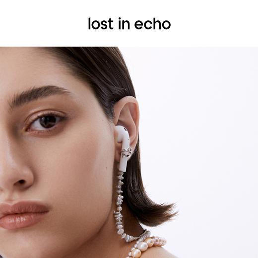 lost in echo 原创设计师品牌 不对称设计感可拆卸个性钉头锆石螺旋耳钉 商品图4