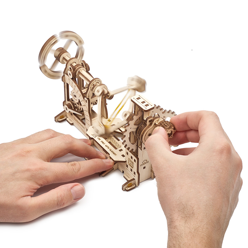 乌克兰ugears木质机械传动模型可动拼装玩具diy大人的玩乐工具