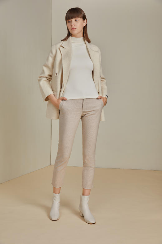 皮尔卡丹牛奶男女半高领打底衫 商品图5