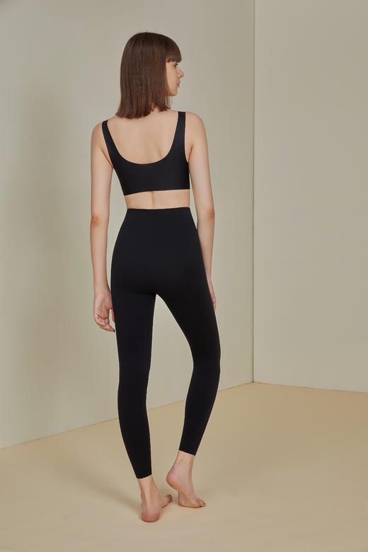 皮尔卡丹自由裁运动瑜伽裤无痕打底裤 商品图1