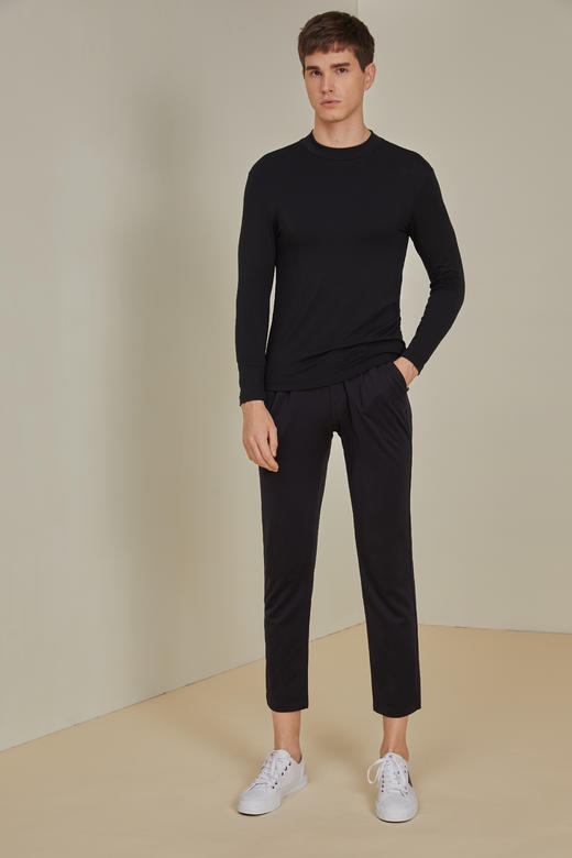 皮尔卡丹牛奶男女半高领打底衫 商品图2