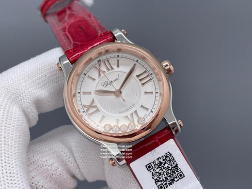 原单品质，新品，自1993年HappySport推出以来，就与女性朋友结下不解之缘。萧邦品牌设计总监曾这样说过：「HappySport是珠宝工艺与制表工艺相结合的成果 商品图1