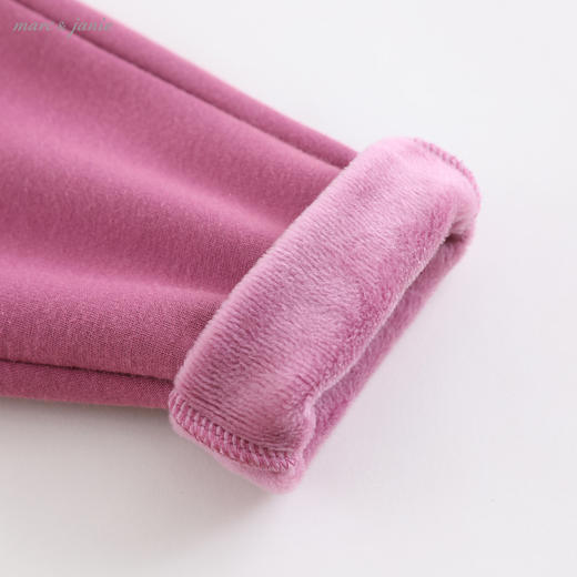 马克珍妮秋冬装男女童加绒运动裤 儿童长裤 宝宝裤子201701 商品图4