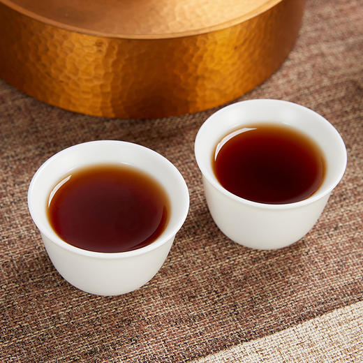 爻牌丨象山 7572 云南熟普 普洱熟茶 熟普2014年 357g 商品图3