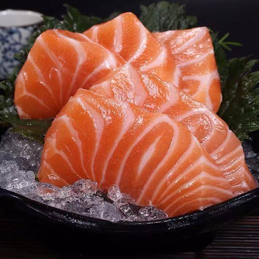 三文鱼中段刺身 1000g 进口海鲜水产冰鲜 商品图1