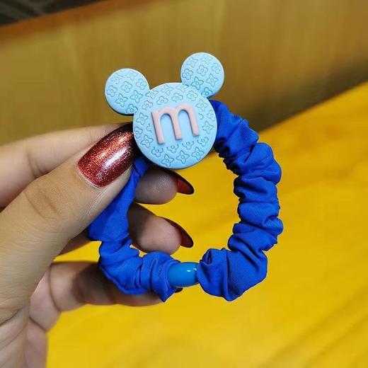 【两只装】韩国东大门新款发饰 荧光糖果色米奇发圈卡通丸子头绳 商品图8