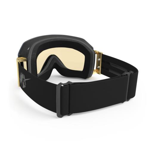 YNIQ - Nine - Golden Sky 配件 护目镜 黑色/金色/蓝镜 商品图2