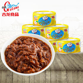 古龙食品快乐小酱罐头方便营养优质猪肉酱厦门特产儿童肉酱120g*6