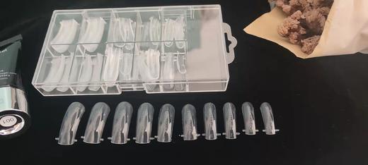 水晶延长胶专用甲模100片/盒  （延长夹子） 商品图7