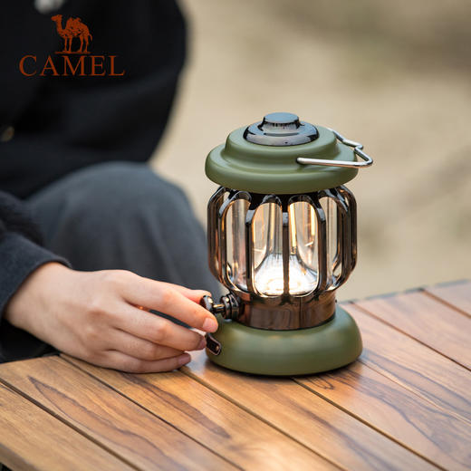 骆驼户外营地灯野炊烧烤露营小巧USB直充灯手提式野营灯防水便携 1152253008 商品图1