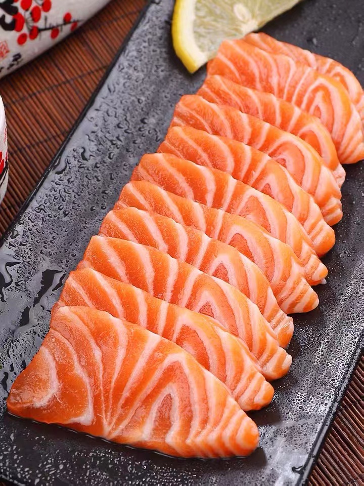 【顺丰包邮】冰鲜三文鱼—刺身中段进口海鲜水产1000g