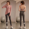 网红款 | 2021款专业瑜伽服时尚健身户外高端气质跑步运动套装女显瘦健身服三件套 商品缩略图7