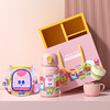 nonoo kids NKS500R1章鱼家族儿童保温杯 粉500ML 保温杯学生可爱便携316不锈钢大容量带吸管宝宝水壶幼儿园 商品缩略图0