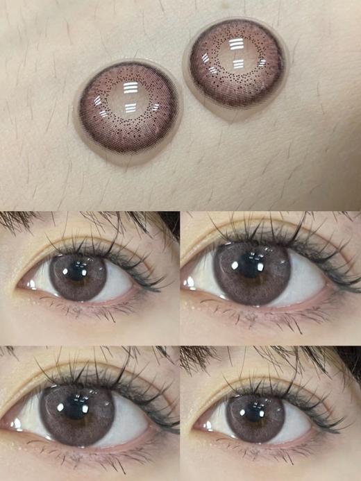 干敏眼推荐丨DryRose干枯玫瑰·Bebebest丨烟熏玫瑰粉紫14.2mm（年抛/2片装） 商品图7