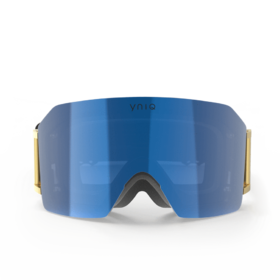 YNIQ - Nine - Golden Sky 配件 护目镜 黑色/金色/蓝镜
