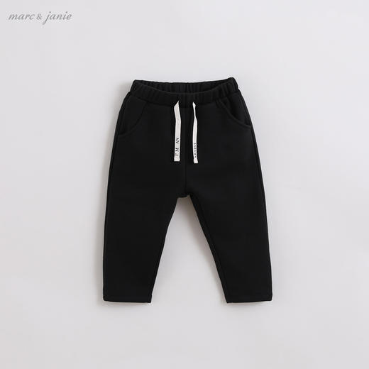 马克珍妮秋冬装男女童加绒运动裤 儿童长裤 宝宝裤子201701 商品图3