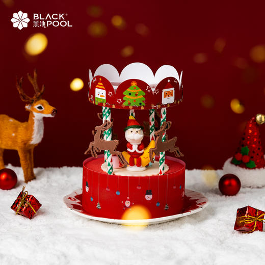 【5-8人份圣诞套餐】4.5吋/1磅圣诞款式蛋糕3选1 + 圣诞杯子蛋糕6枚装  低至8.7折 商品图3