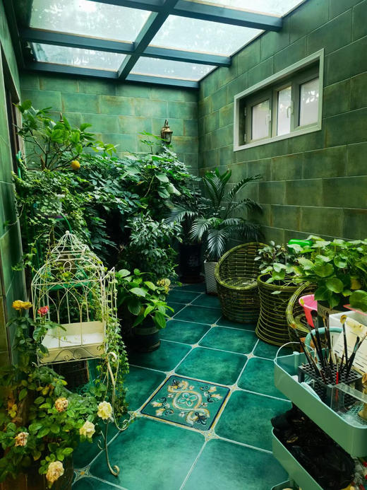 欧美式田园创意铁艺鸟笼多肉盆栽爬藤花架花园艺家居店铺庭院装饰 商品图2