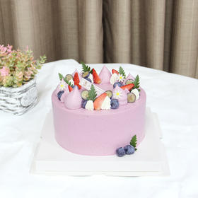 【水果蛋糕】蓝莓雪宝