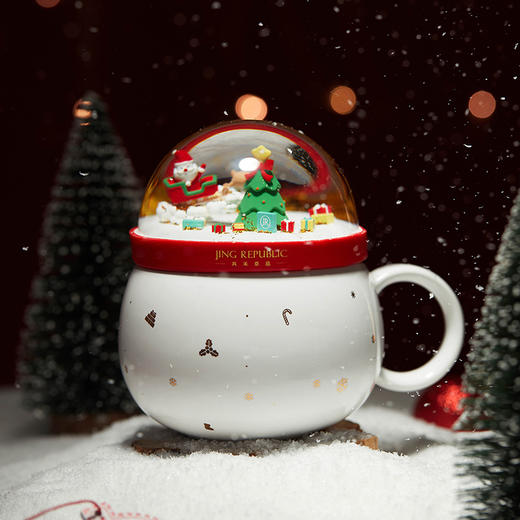 圣诞水晶球马克杯 商品图4