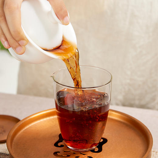 爻牌丨象山 7572 云南熟普 普洱熟茶 熟普2014年 357g 商品图2