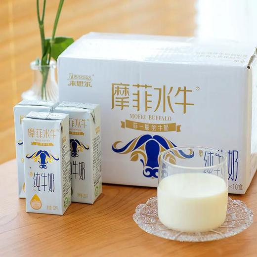 【喝更好的牛奶】 摩菲水牛纯牛奶206g*10盒来自大理海拔2000多米天然牧场 不加糖不加水 全脂牛奶 （全家人长期喝，建议囤5箱起） 商品图3