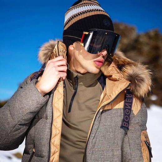 YNIQ - Four - Black Gold  - 配件 - 护目镜 - 黑色/金色/黑镜 商品图4