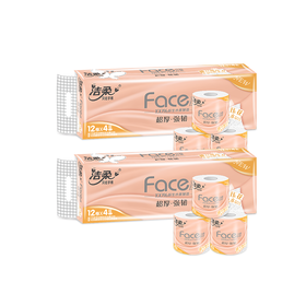 新店开业-洁柔(粉色)卷纸(2条)