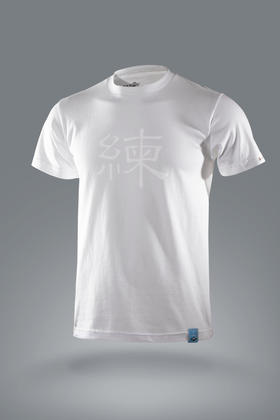 严素休闲短袖TEE,书法系列,通款,舒适,全棉,日常, 短袖T恤 严素态度/练观此时此地