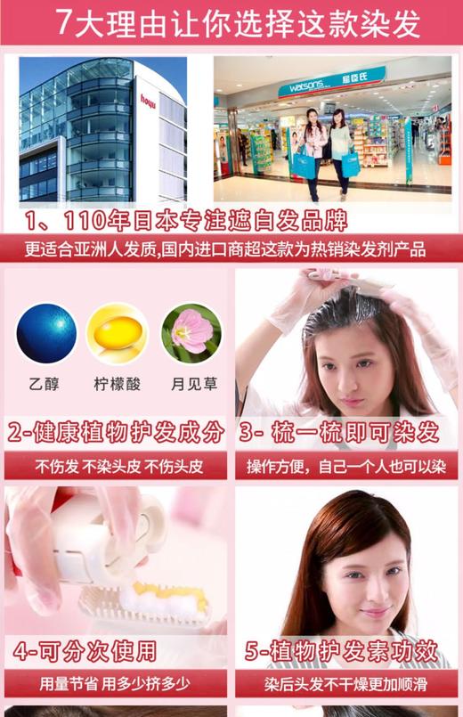 1F超市 日本美源宣若系列染发霜 商品图2