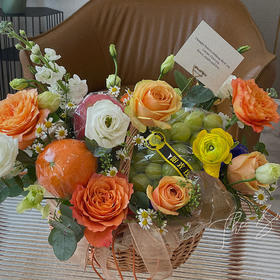 花艺 水果篮子 · 花篮