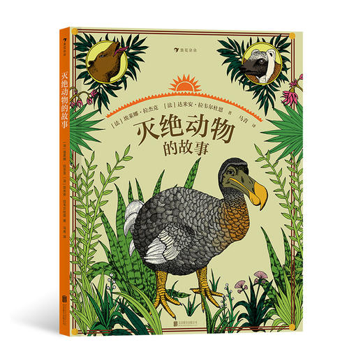 后浪正版 灭绝动物的故事 趣味复古大幅漫画 深入浅出的动物科普 6-14岁自然教育读本 浪花朵朵童书 商品图0