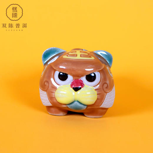 双陈普洱2022年新春礼品【福虎】吉祥物230克100*75*67mm 商品图7