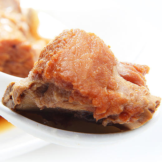 古龙食品红烧排骨罐头速食优质排骨猪肉炒菜下饭熟食凉菜小吃256g*4 商品图3