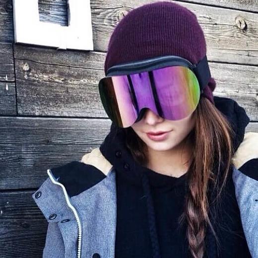 YNIQ - Two - Black Orchid 配件 护目镜 黑色/粉镜 商品图1