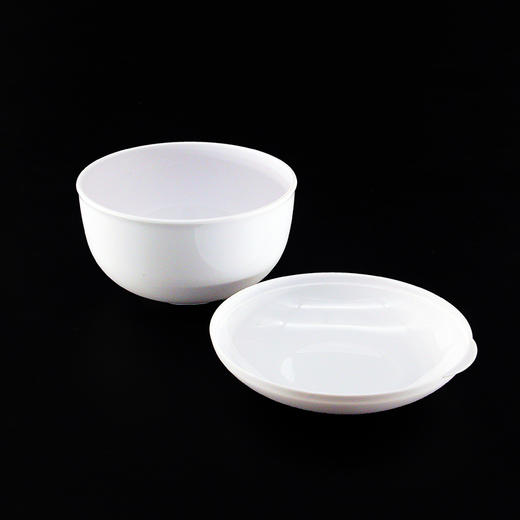 【靜思JING SI】环保碗盘（大）530ml 米白色/透明色 商品图4