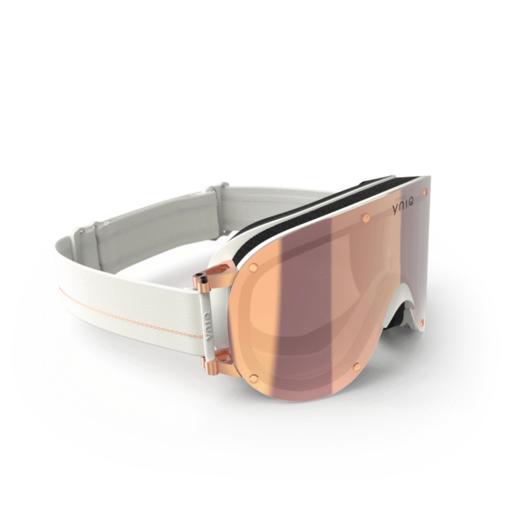 YNIQ - Four - White Rose Gold  - 配件 - 护目镜 - 白色/玫瑰金/粉镜 商品图1