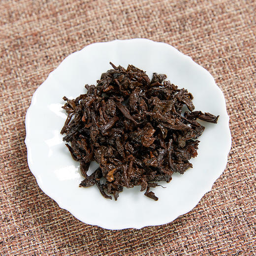 爻牌丨象山 7572 云南熟普 普洱熟茶 熟普2014年 357g 商品图4