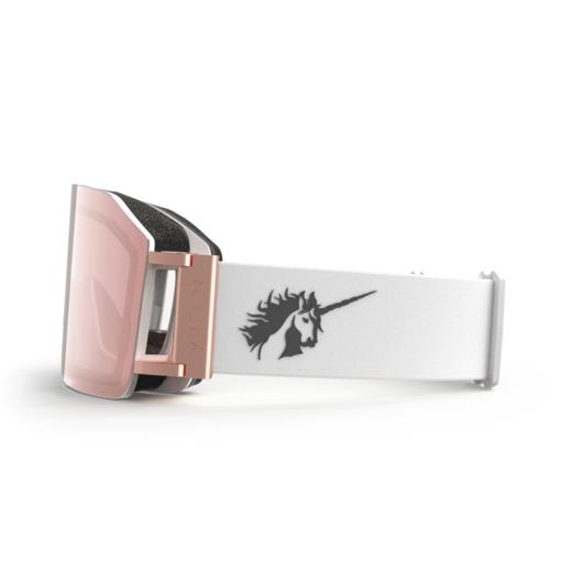 YNIQ - Nine - White Rose Gold - 配件 - 护目镜 - 白色/玫瑰金/粉镜 商品图2