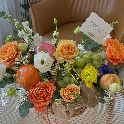 花艺 水果篮子 · 花篮 商品图1