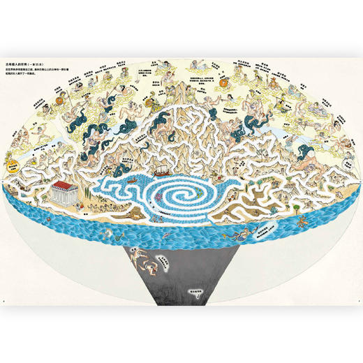 后浪正版 创意知识迷宫：古希腊人的世界 6岁以上 创意知识迷宫书 希腊神话 益智游戏 浪花朵朵童书 商品图1