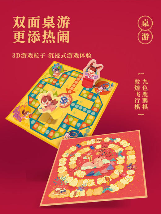 TOI图益神鹿迎春新年拼图礼盒 儿童益智桌游玩具 3-4-5-6岁男孩女孩玩具 有恐龙杯赠品哦！ 全国包邮（12.10号左右开始发货）~ nj 商品图3