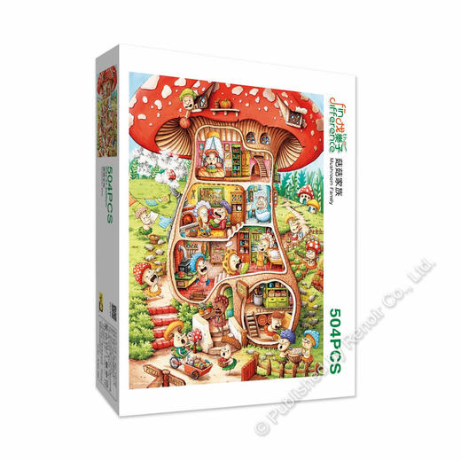 菇菇家族/504片 商品图1