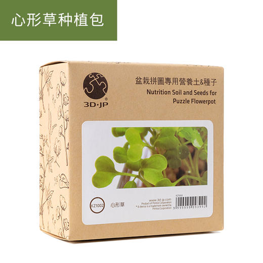 盆栽种植包 KZ1002 心形草 商品图0