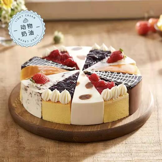 【12块分享】爆款花镜下午茶，一次品尝6种美味蛋糕，破解选择困难症，聚会推荐（东莞幸福西饼蛋糕） 商品图0